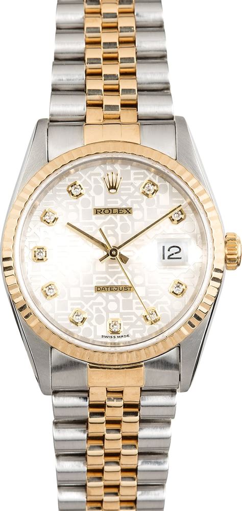 rolex datejust jubilee diamond|Rolex Datejust price guide.